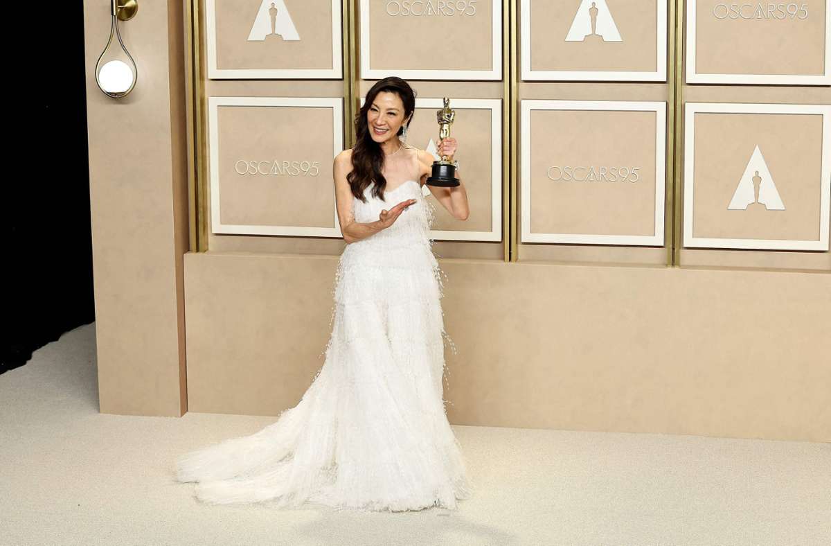 Michelle Yeoh bekam für ihre Rolle in „Everywhere Everything All At Once“ den Oscar als beste Schauspielerin.