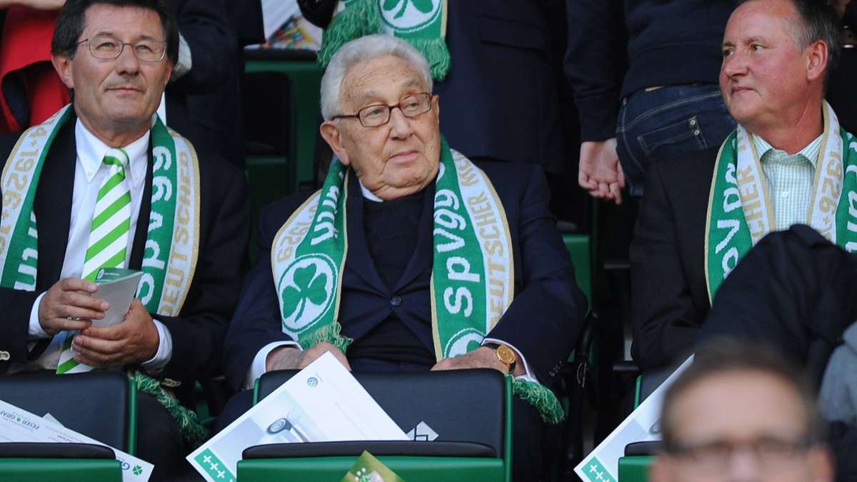 Henry Kissinger ist tot: Die SpVgg Greuther Fürth trauert um ihren bekanntesten Fan