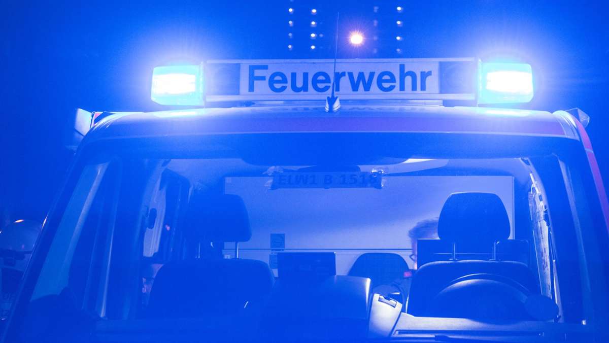 Brand in Bönnigheim: Verwirrter Mann beleidigt Feuerwehrleute
