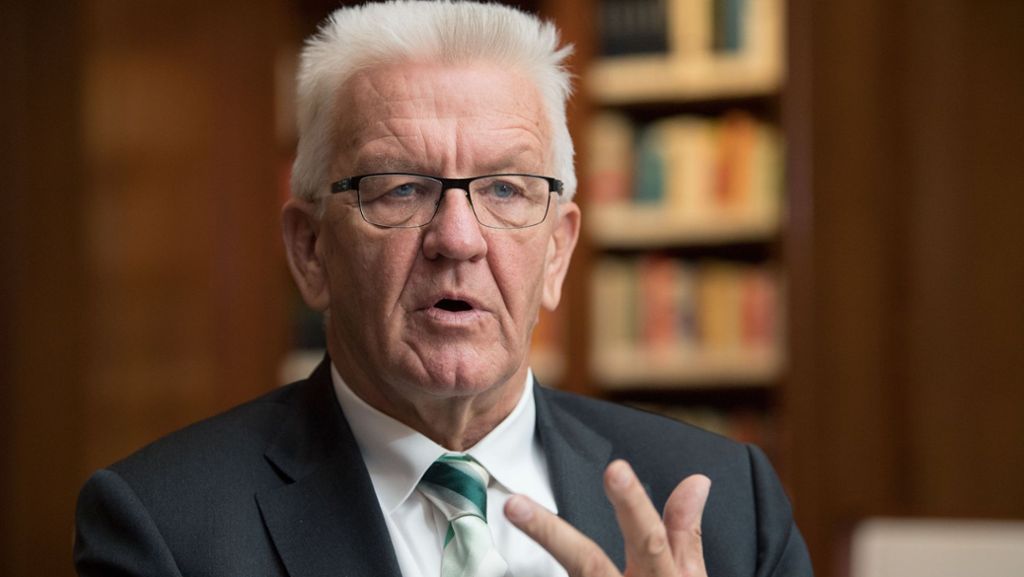 Grüner Ministerpräsident: Kretschmann macht sich für den Diesel stark