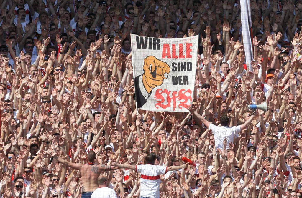 Es ist auch ein Sieg der VfB-Fans, die insgesamt während des Spiels ein tolles Bild abgaben.