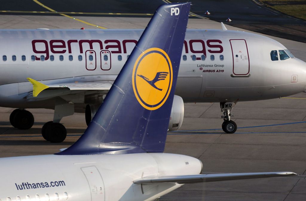 Passagiere von Germanwings müssen sich auf zahlreiche Flugausfälle einstellen. Foto: dpa/Oliver Berg