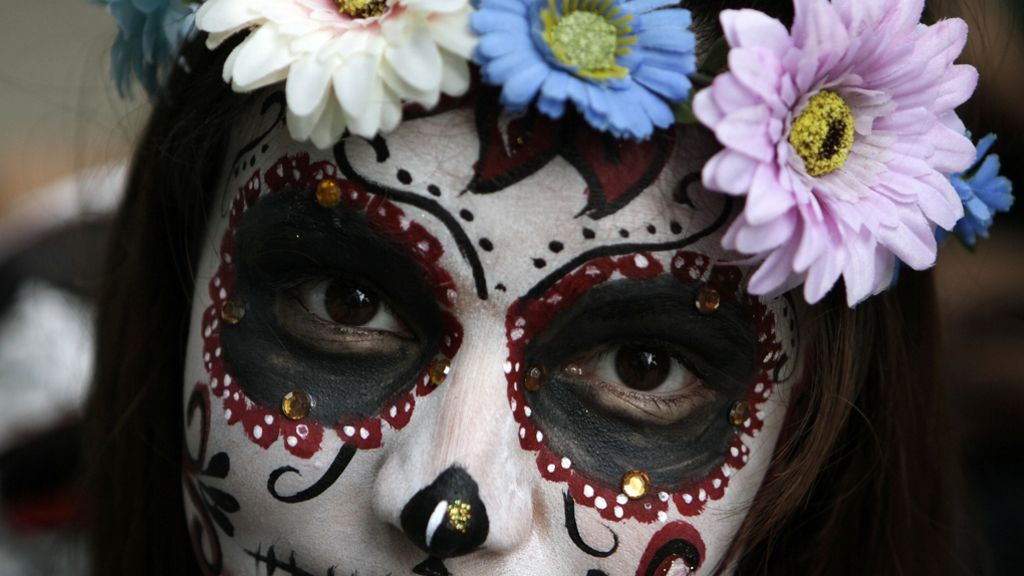La Catrina-Parade in Mexiko: Vorbereitung für den Tag der Toten