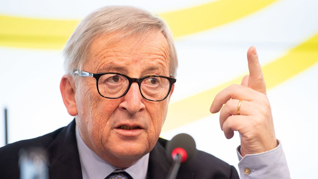 Besuch im Stuttgarter Landtag: Juncker sorgt sich um sein Vermächtnis