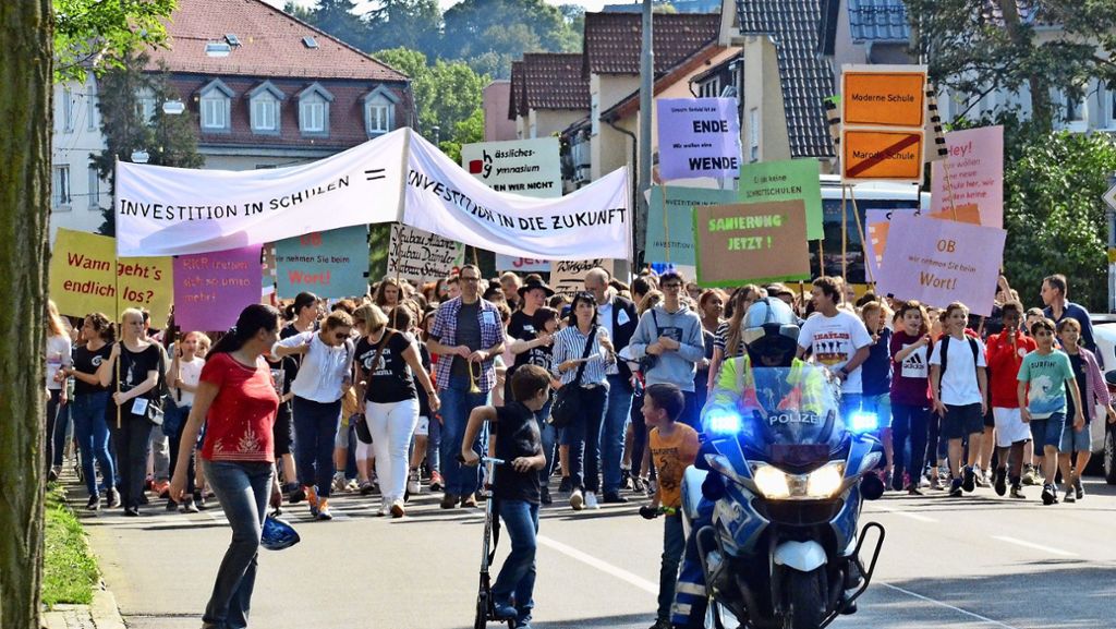 Stuttgart-Vaihingen: Schüler fordern endlich Taten