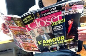 Französischer Präsident   sieht  seine Privatsphäre verletzt