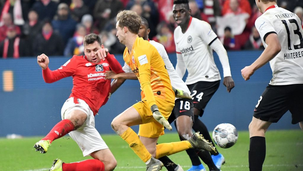 Rhein-Main-Duell in der Bundesliga: Mainz 05 verlängert schwarze Derby-Serie von Eintracht Frankfurt