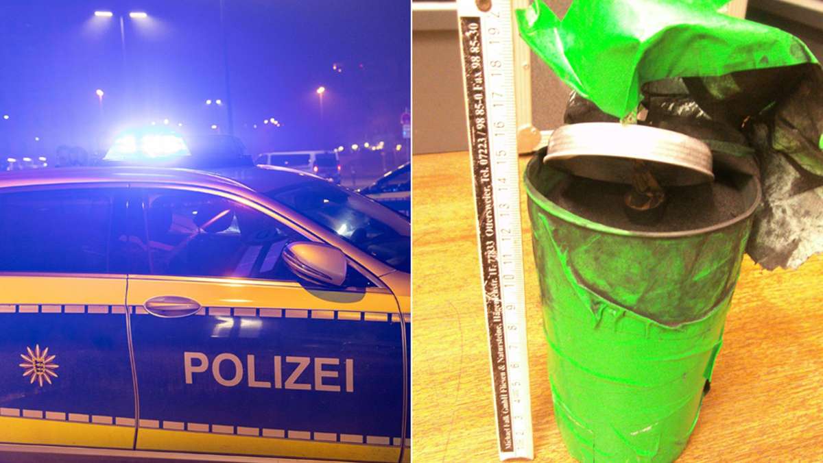 Baden-Baden: Riesen-Böller beschäftigt die Polizei