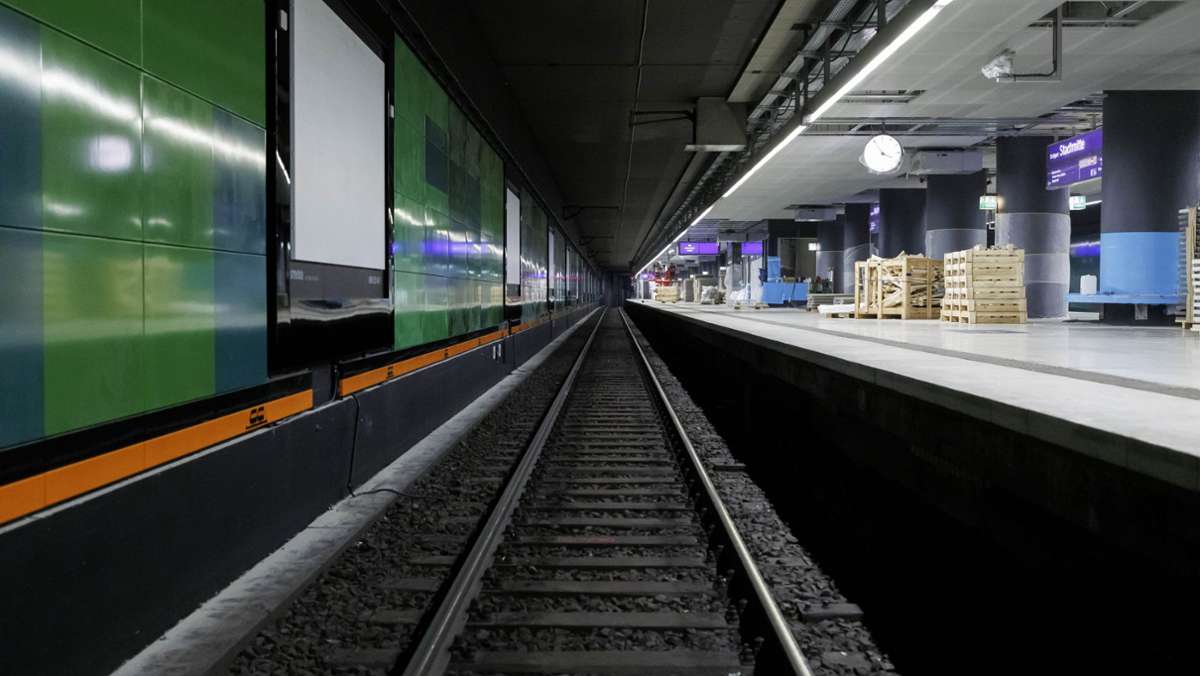 Modernisierung in Stuttgart: Arbeiten an Stammstrecke der S-Bahn fast beendet