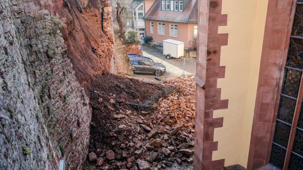 Unglück in Wertheim: Eingestürzte Mauer wurde erst einen Monat zuvor geprüft