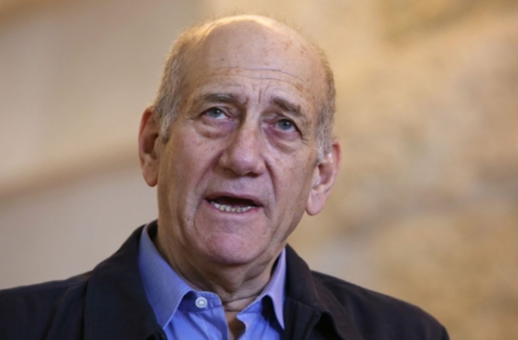 Der ehemalige israelische Ministerpräsident Ehud Olmert tritt  seine 18-monatige Haftstrafe wegen Korruption an. Foto: dpa
