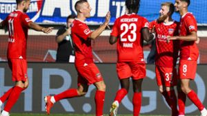 Fußball-Bundesliga: 1. FC Heidenheim feiert ersten Erstliga-Sieg – 4:2 gegen Bremen
