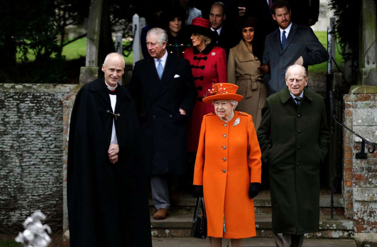Traditionell feiern Queen Elizabeth II. und alle anderen Windsors Weihnachten auf Sandringham.