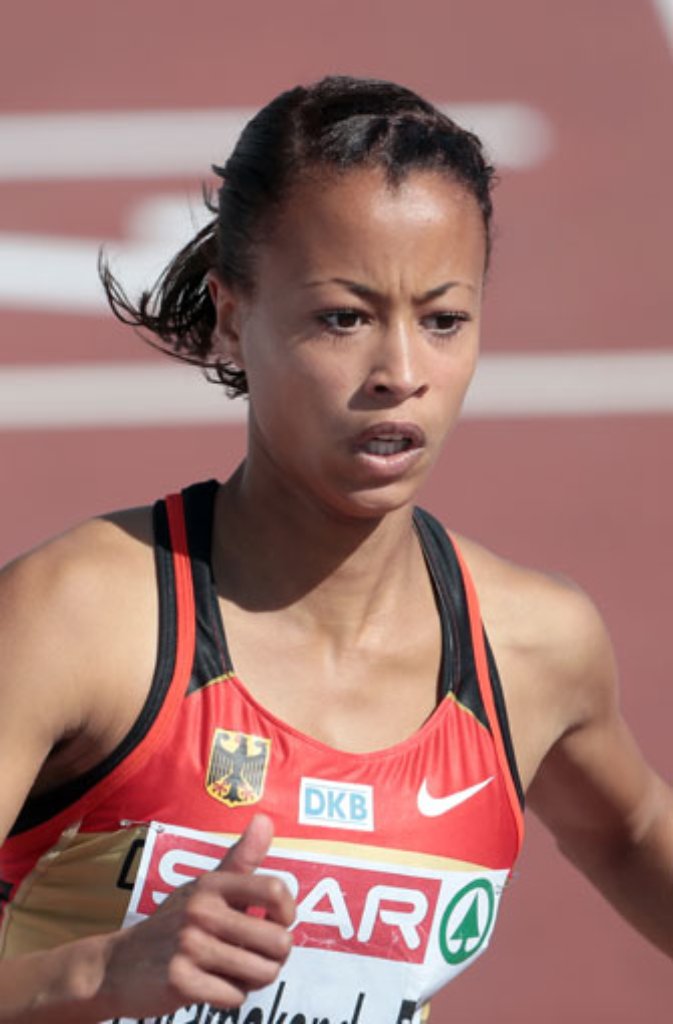 Sprinterin Tatjana Pinto (Deutschland)
