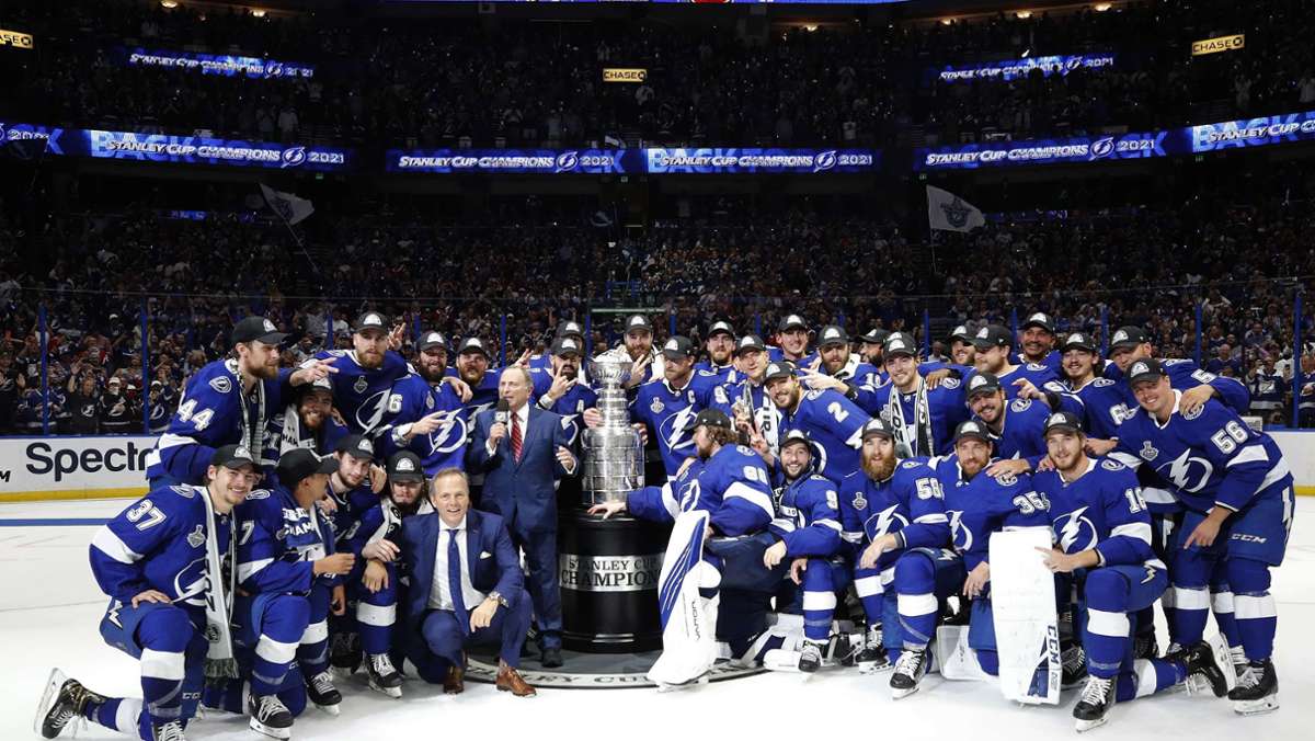 Sieg gegen Montreal Canadiens in der NHL: Tampa Bay Lightning gewinnen erneut den Stanley Cup