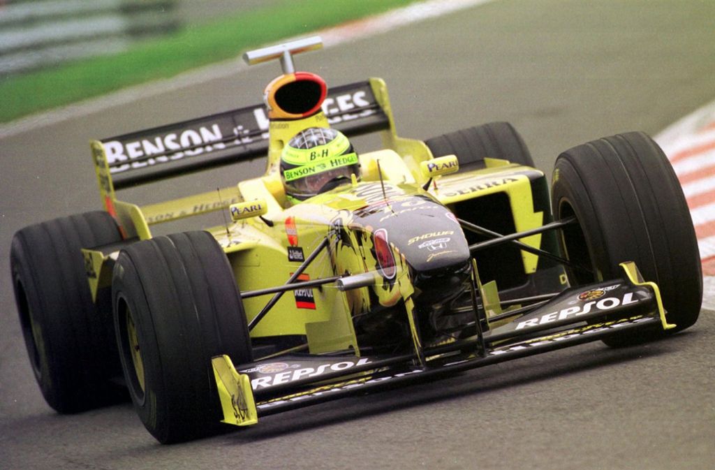 1997 begann die Formel-1-Karriere von Ralf Schumacher im Team von Eddie Jordan. Er fuhr zwei Jahre im gelben Rennwagen.