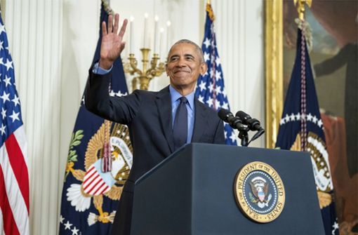 Barack Obama ist für einen Emmy nominiert worden (Archivbild). Foto: IMAGO/ZUMA Wire/IMAGO/Adam Schultz/White House