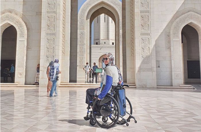 Im Rollstuhl durch den Oman