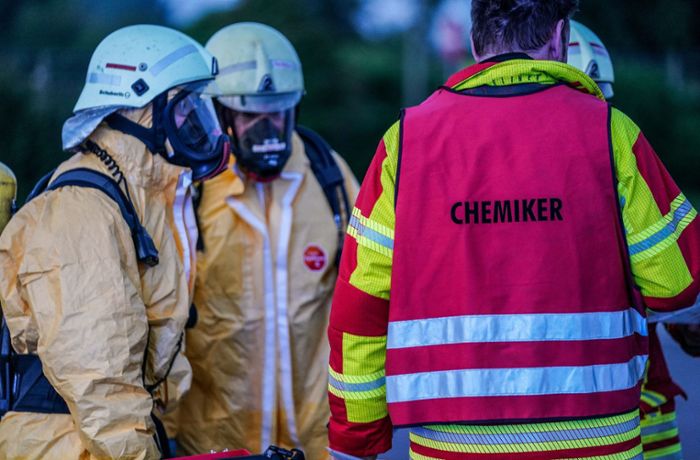 Großeinsatz in Köngen: Feuerwehreinsatz wegen chemischer Reaktion