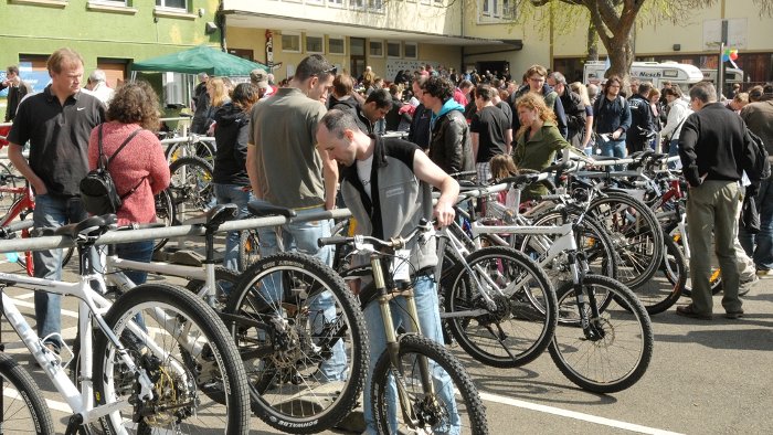 Fahrradbörse, Neubürgertour und Sicherheitstraining