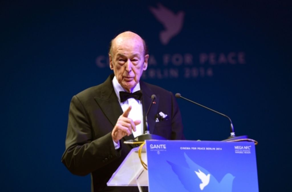 Der frühere französische Staatspräsident Valéry Giscard dEstaing