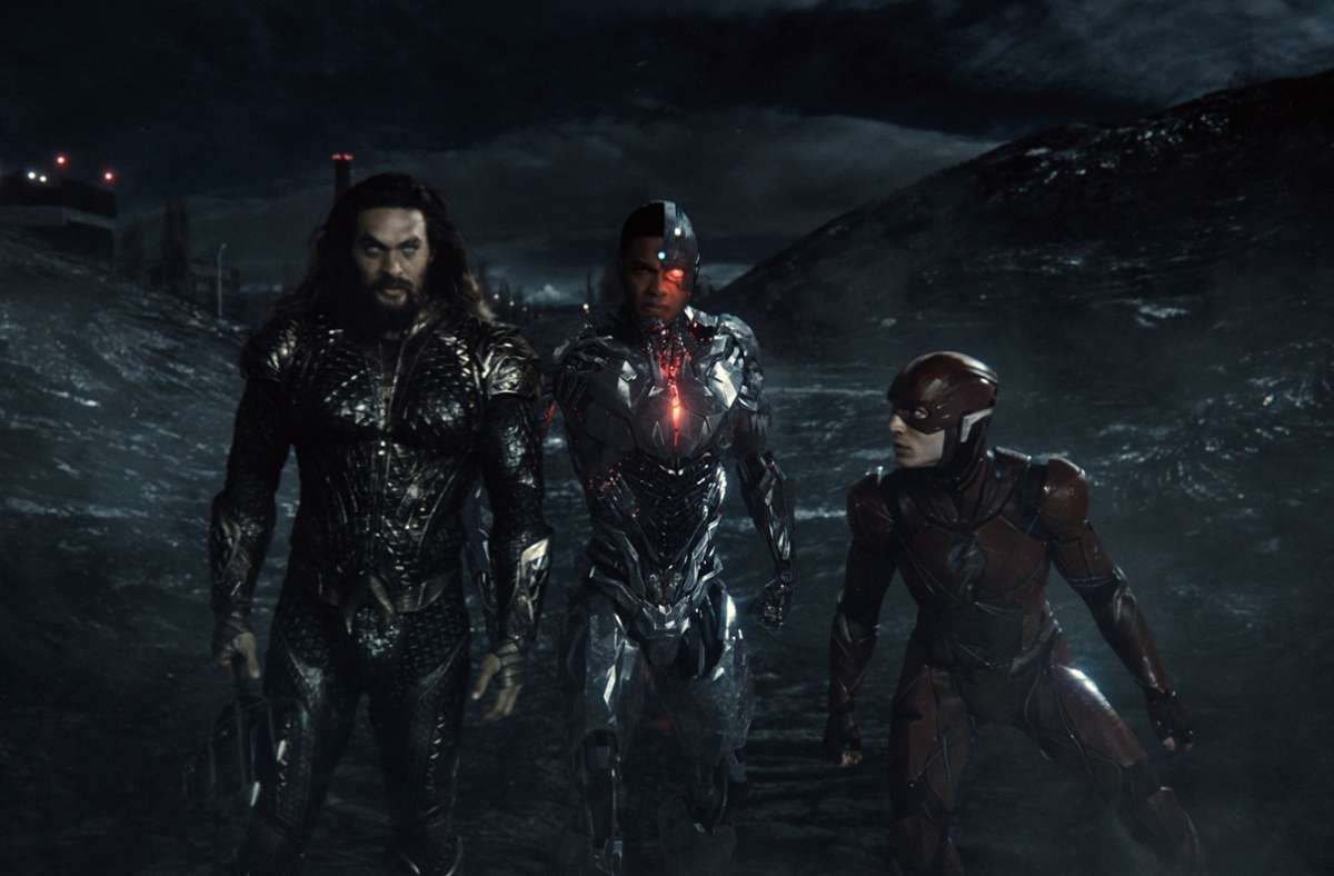 „Zach Snyder’s Justice League“: Jason Momoa, Ray Fisher, Ezra Miller