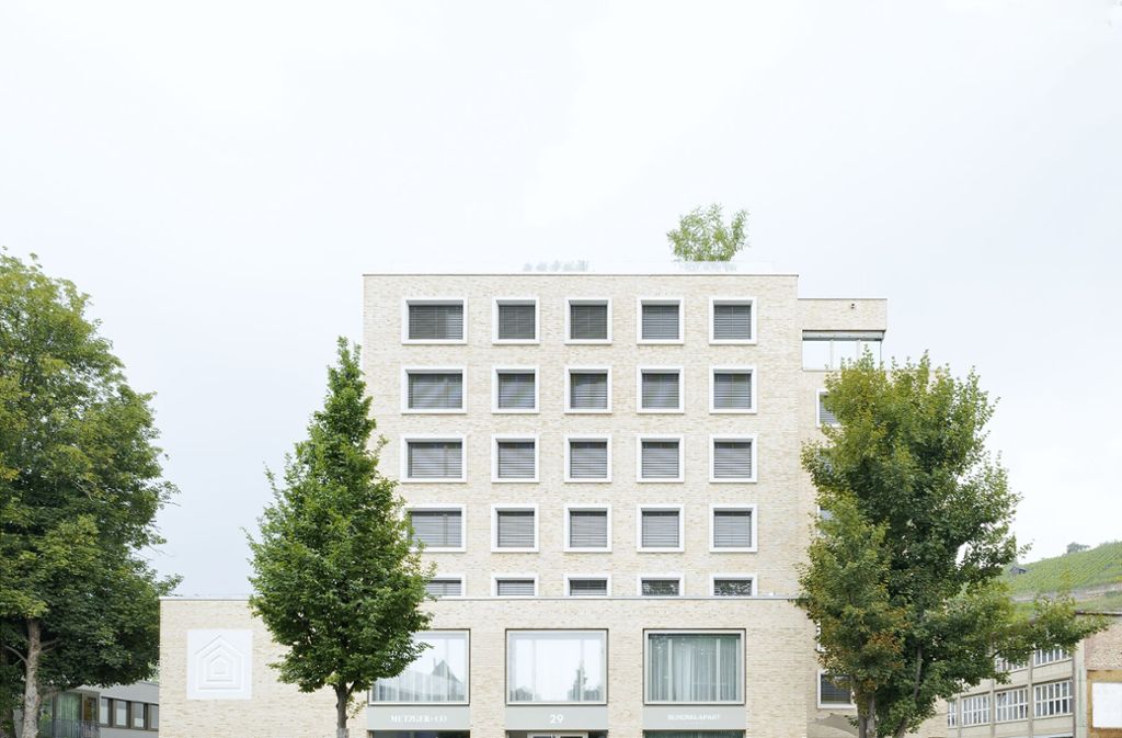 Büro- und Apartmentgebäude in Esslingen.