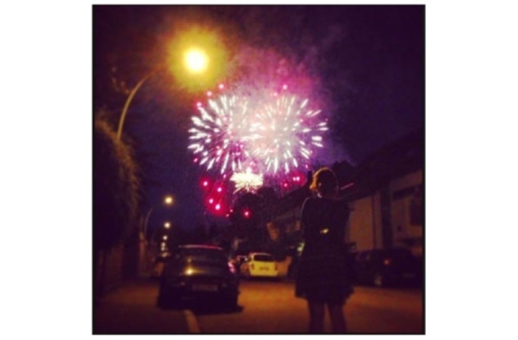 Bei Instagram gibt es oft quasi live Eindrücke aus Stuttgart – etwa vom Feuerwerk beim Lichterfest am Samstag.