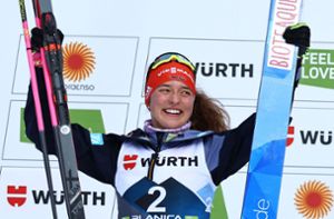 Nathalie Armbruster ergattert Silbermedaille
