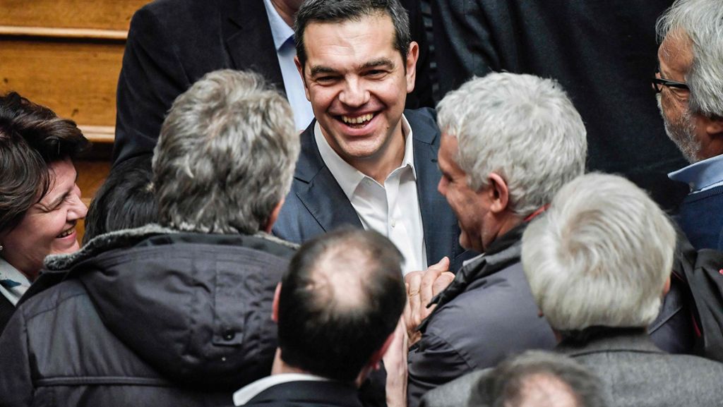 Griechenland: Parlament spricht Premier Tsipras Vertrauen aus