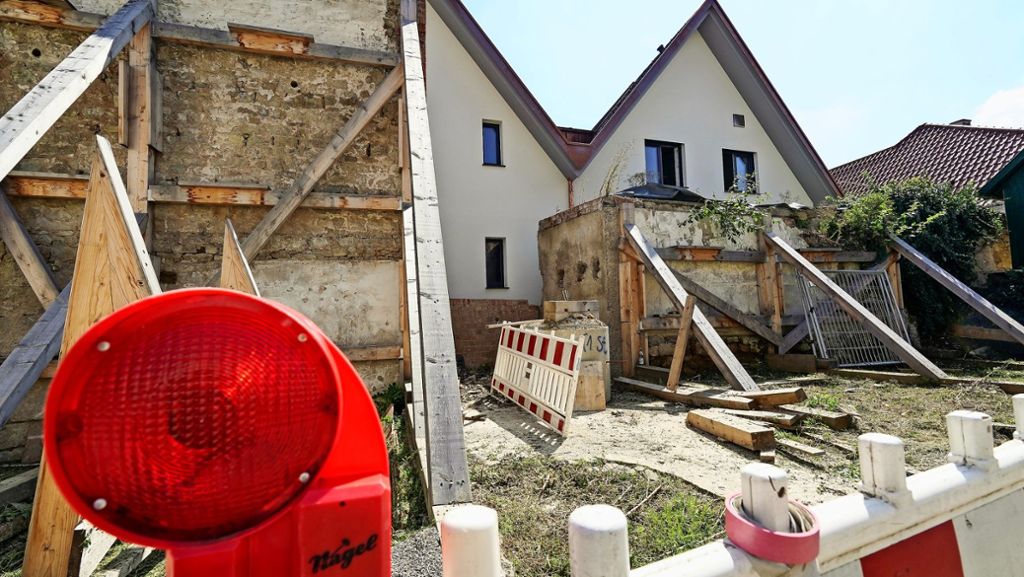 Historisches Bauwerk in Oberriexingen wird saniert: Firma kommt für den Schaden an der Stadtmauer auf