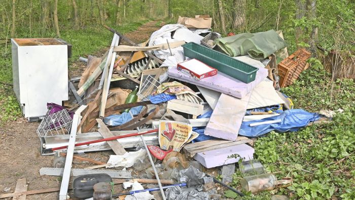 Illegaler Abfall wächst auf 666 Tonnen