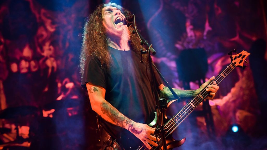  Die amerikanische Metalband Slayer hat in Stuttgart ihr letztes Konzert auf europäischem Boden gegeben. 