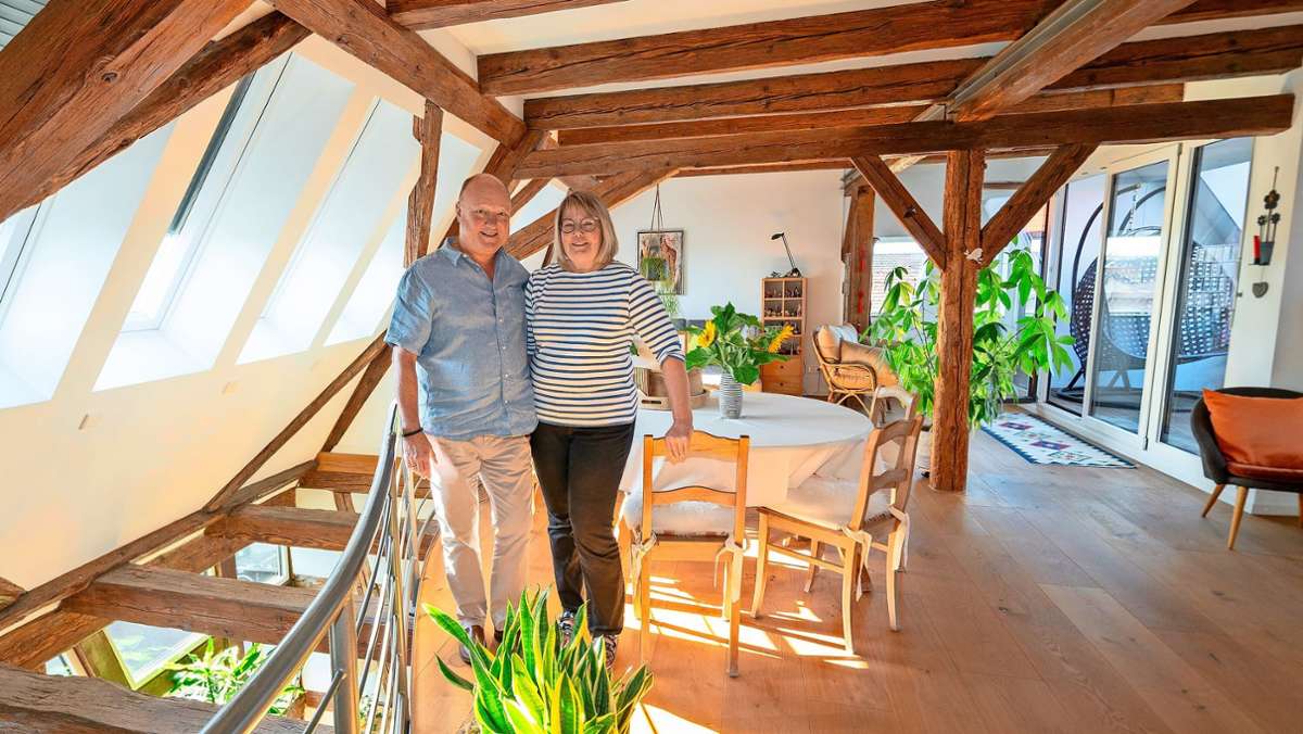 In Markgröningen: Alte Scheune wird zu  extravagantem Wohnhaus