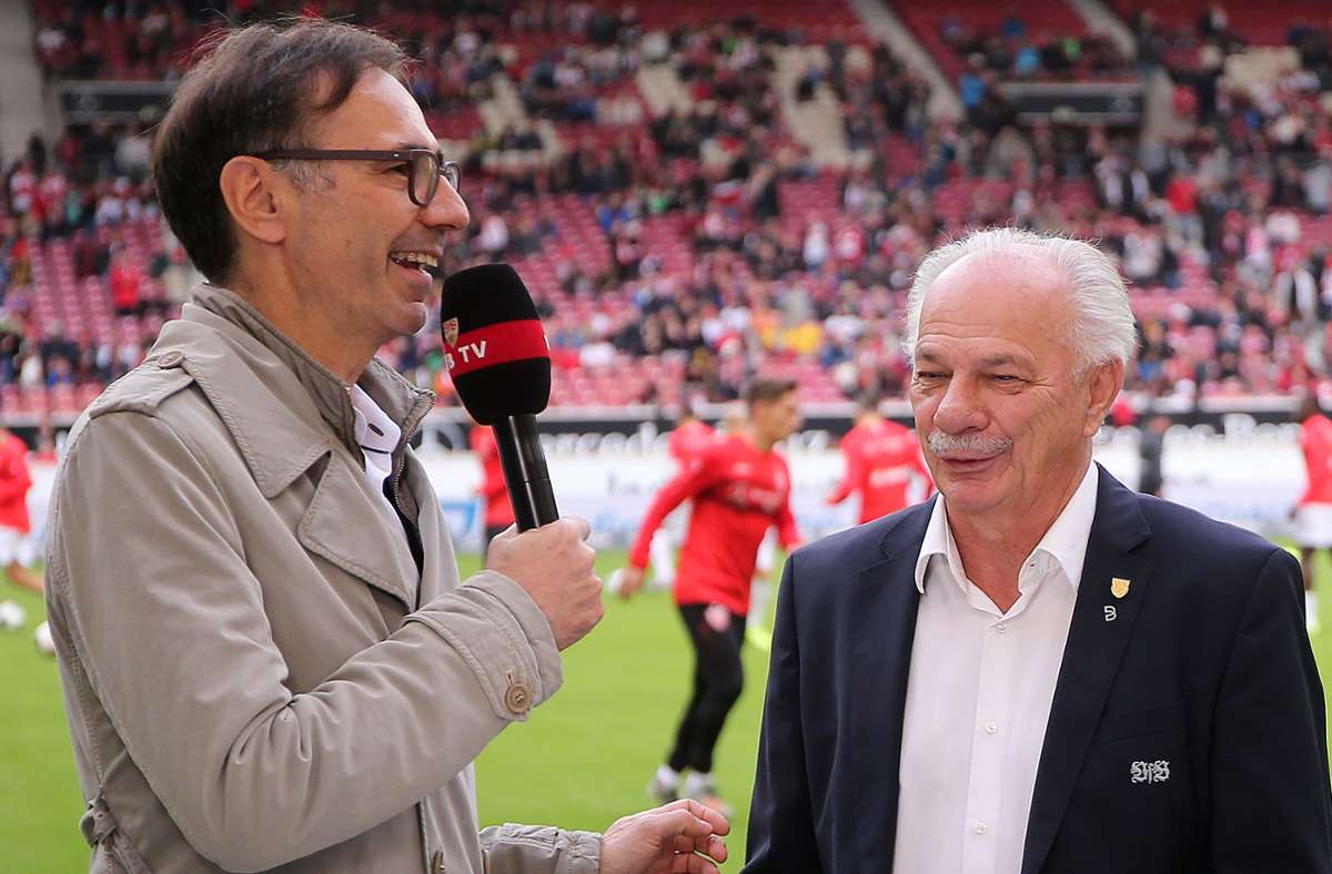 Bis vor einigen Wochen waren auch Wirtschaftsexperte Bernd Gaiser (li.) und der ehemalige VfB-Kapitän Hermann Ohlicher Mitglieder im Aufsichtsrat. Im Zuge der Führungskrise des VfB traten beide zurück. Gaiser ist auch nicht mehr Präsidiumsmitglied des VfB.