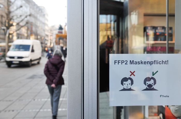 Einzelhandel in Stuttgart: Kunden sind mit und ohne Maske willkommen