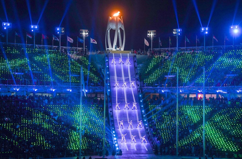 Zu guter Letzt erlosch das Olympische Feuer in Pyeongchang. In vier Jahren kommen die Wintersportler dann wieder zusammen – in Chinas Hauptstadt Peking.