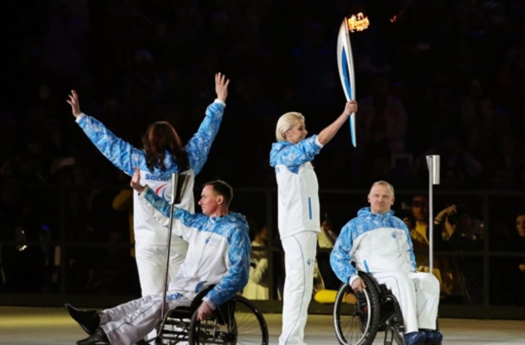 Am Freitag sind im russischen Sotschi die Winter-Paralympics feierlich eröffnet worden.
