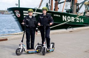 Polizei setzt auf Norderney erste E-Scooter als Einsatzfahrzeuge ein