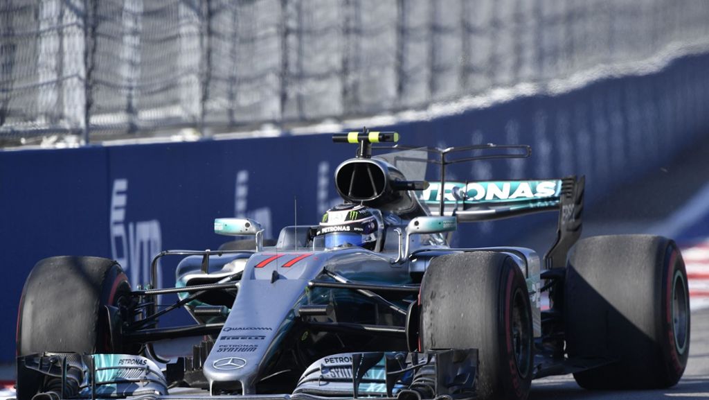 Formel 1 in Sotschi: Valtteri Bottas gewinnt, Vettel baut Führung aus
