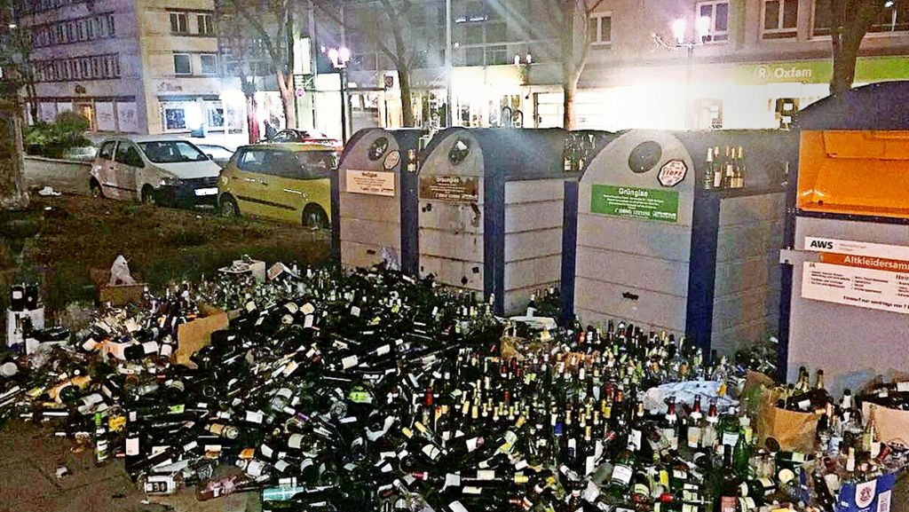 Flaschen-Chaos in Stuttgart: Ausreden sind nicht länger  akzeptabel