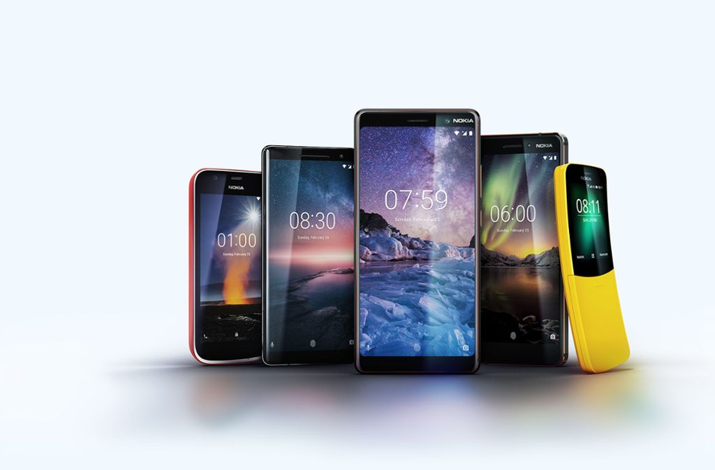 Der Handy-Hersteller HMD Global will mit einer runderneuerten Modellpalette den Markennamen Nokia wieder im Smartphone-Geschäft verankern.