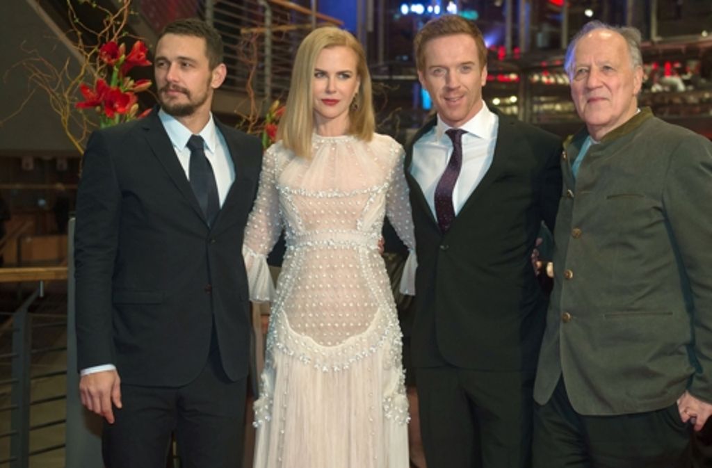 Nicole Kidman, Damian Lewis und Regisseur Werner Herzog