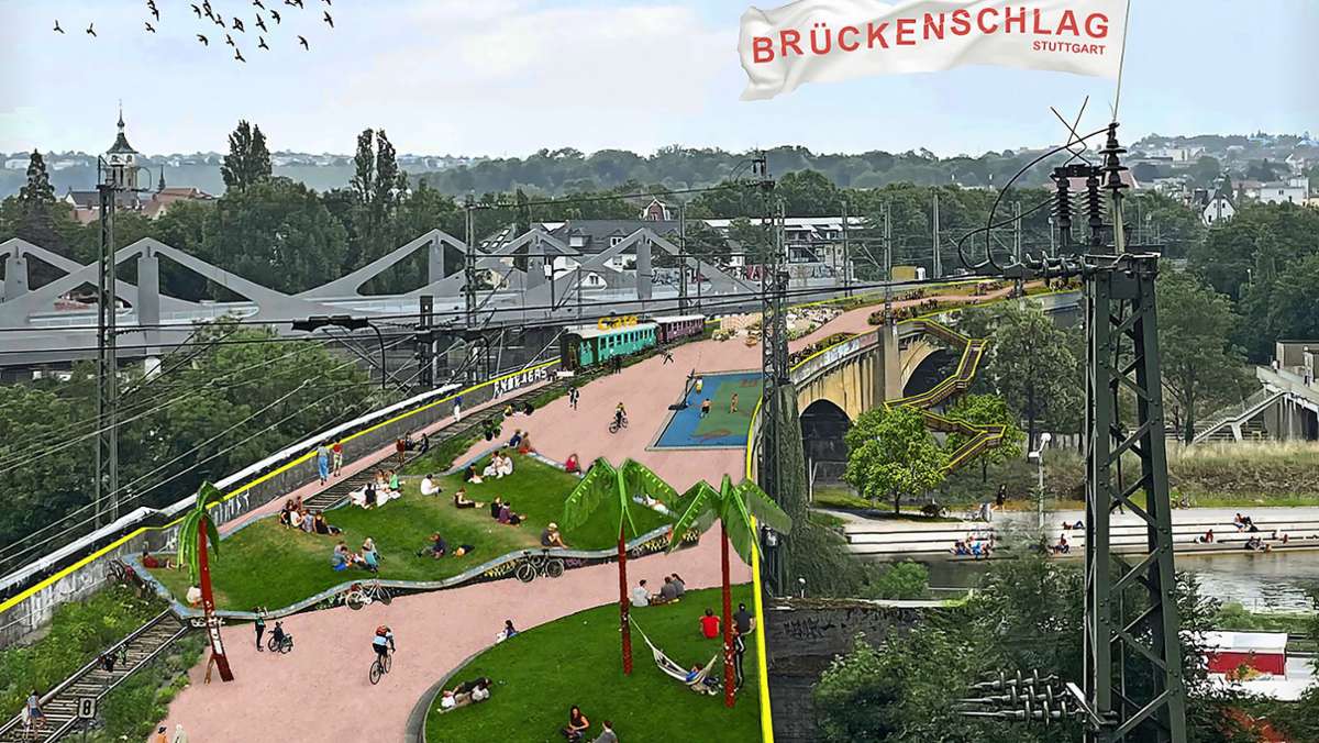Städtebau in Stuttgart: Wird die alte Rosensteinbrücke zum Park?
