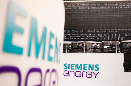 Bei Siemens Energy sollen Tausende Jobs abgebaut werden. Foto: dpa/Frank Rumpenhorst