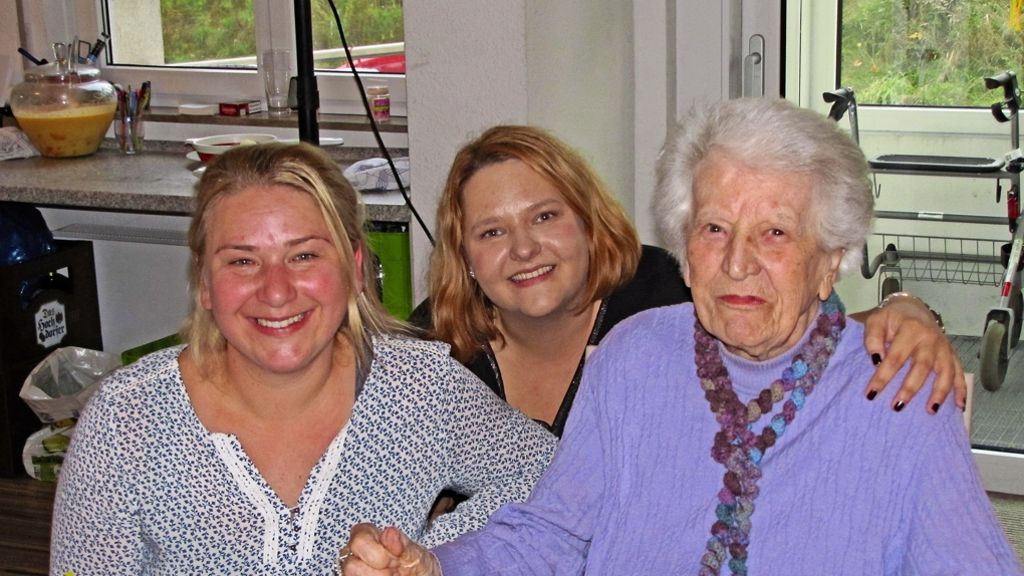 99-Jährige in Stuttgart-Fasanenhof: Gesund durch Zufriedenheit
