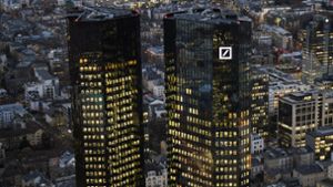 Wettbewerber hängen die Deutsche Bank ab