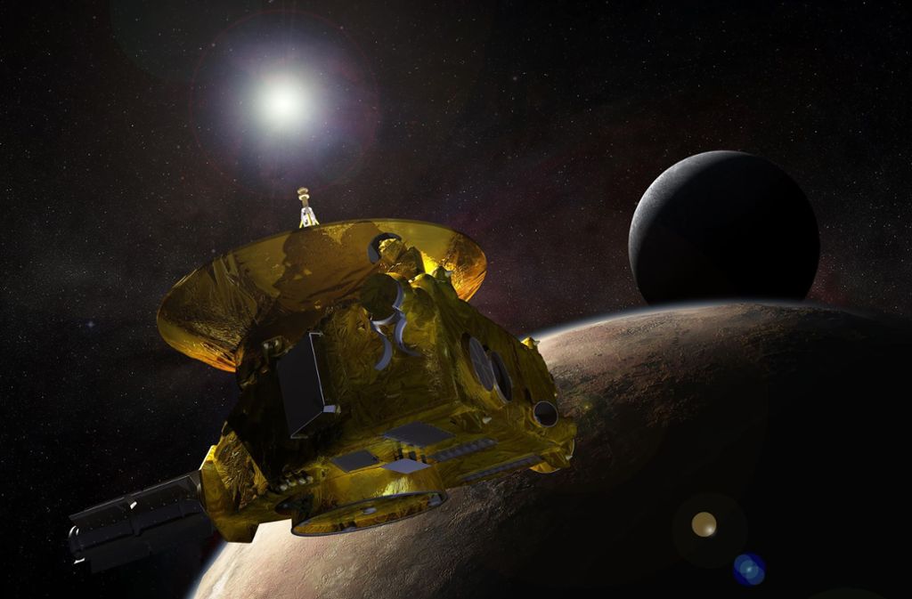 Nach dem Vorbeiflug an (486958) 2014 MU69 durchfliegt New Horizons weiter den Kuipergürtel und wird den interstellaren Raum erreichen.