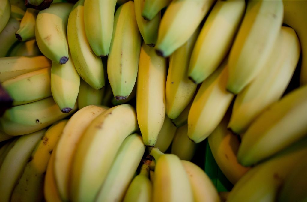 Bananen sind nach Brot das zweithäufigsten Produkt in den Supermarkt-Mülltonnen. Foto: dpa