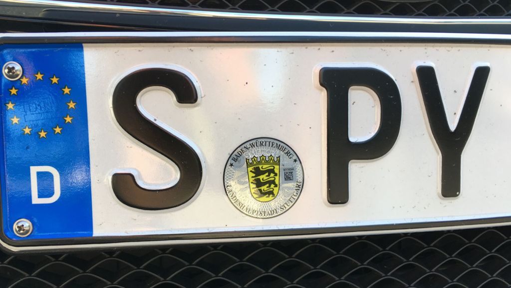 Kuriose KfZ-Kennzeichen: Von Dose bis Mut – Lustige Autonummern im Blick -  Stuttgart